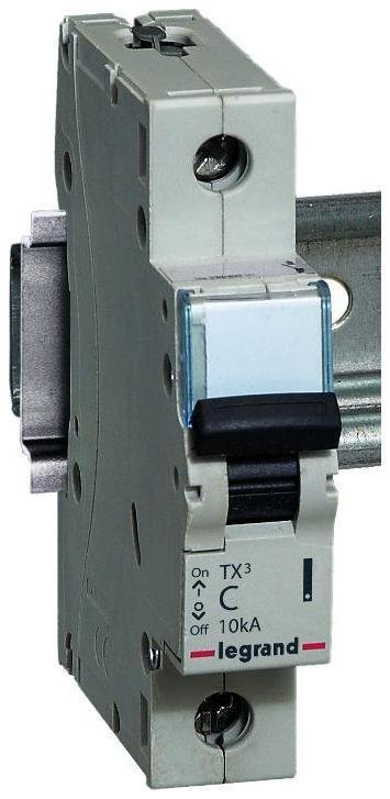 Legrand 403917 Выключатель автоматический однополюсный TX3 6000 20А C 10кА