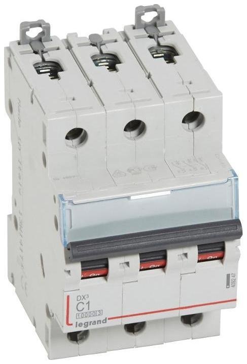 Legrand 409247 Выключатель автоматический трехполюсный DX3 10000 1А C 16кА