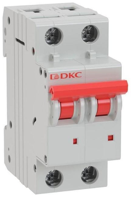 DKC MD63-2C6-6 Выключатель автоматический двухполюсный YON 6kA