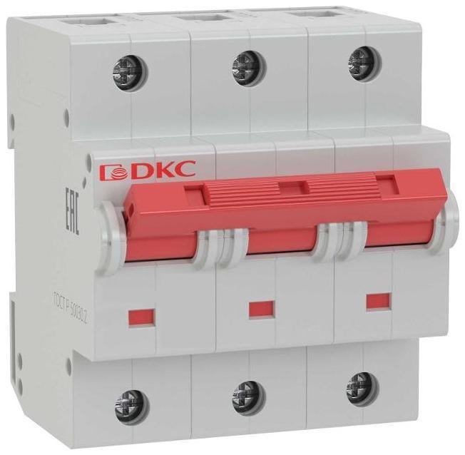 DKC MD125-3C100 Выключатель автоматический трехполюсный YON MD125-3C100-8ln 20kA [в упаковке 4, цена за 1 шт]