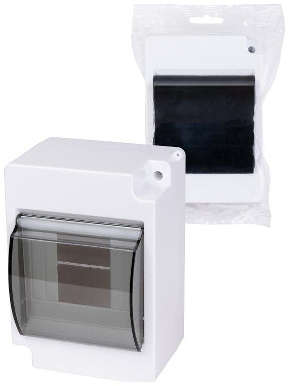TDM electric SQ0907-0602 Бокс пластиковый навесной КМПн-2/4 для наружной установки с п/прозрачной крышкой, IP30, (ВхШхГ) 140х97х80мм НАРОДНЫЙ
