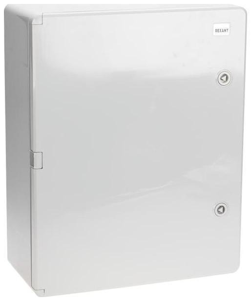 Rexant 11-0405 Корпус пластиковый ЩМПп с монтажной панелью 500х350х190мм, АБС, УХЛ1, IP65