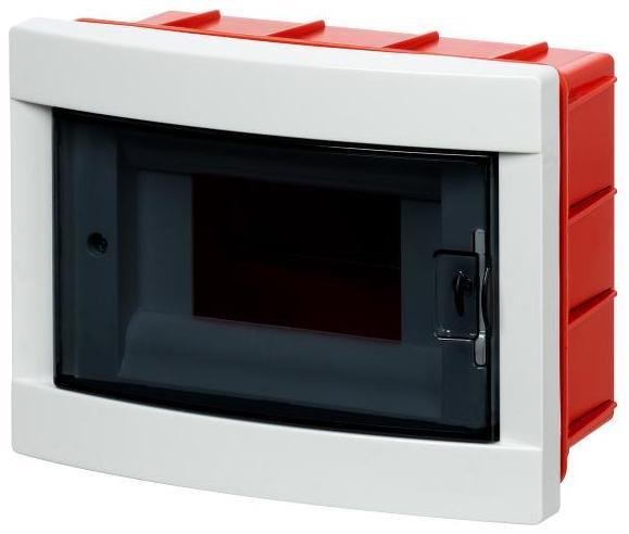 TDM electric SQ0921-0003 Бокс пластиковый встраиваемый ЩРВ-ПМ-6 модулей АБС-пластик, IP40 Народный