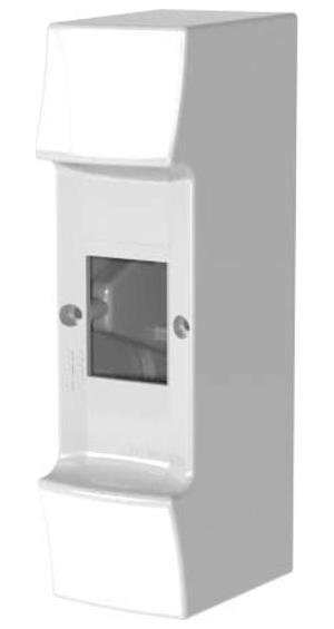 ABB 1SPE007717F0100 Бокс настенный Mistral41 2М без двери(без клемм)|1SPE007717F0100| ABB