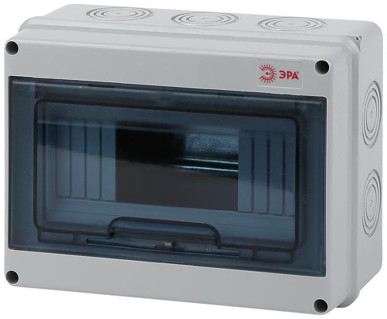 Эра Б0046405 Бокс пластиковый навесной KMPN8 8 мод. IP65