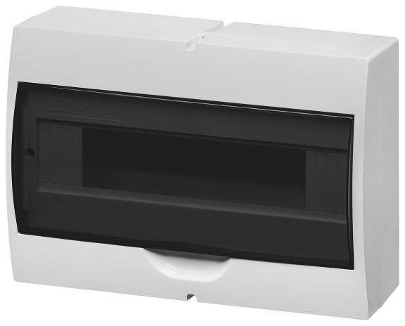TDM electric SQ0901-0075 Корпус пластиковый навесной ЩРН-П-15 модулей белый, дымчатая дверца, без шин, IP41