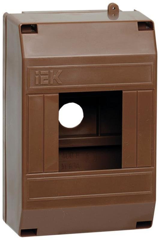 IEK MKP31-N-04-30-135-D Корпус пластиковый навесной на 4 модуля КМПн 1/4 133х79х58мм IP20 дуб KREPTA 3