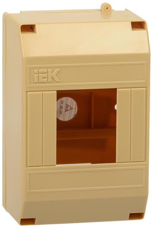 IEK MKP31-N-04-30-135-S Корпус пластиковый навесной на 4 модуля КМПн 1/4 133х79х58мм IP20 сосна KREPTA 3