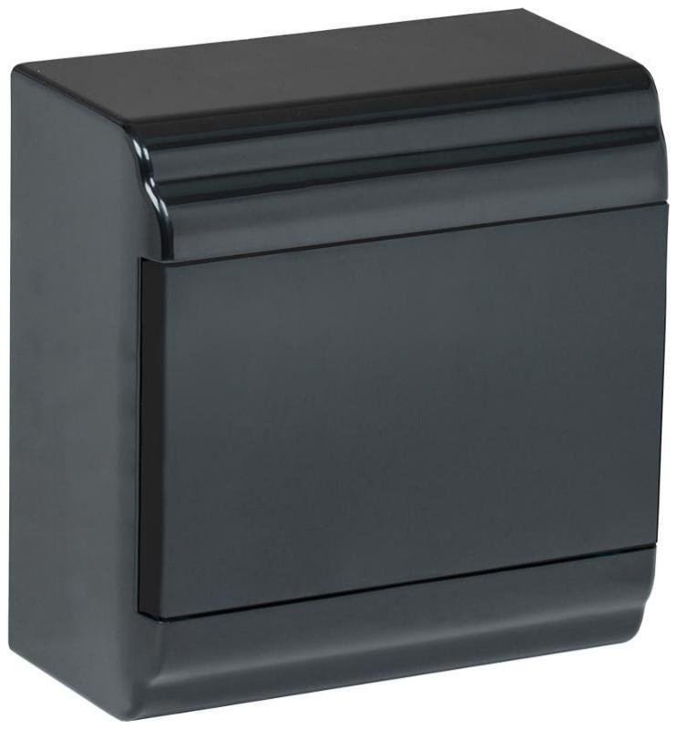 IEK MKP13-N-01-06-41-K02 Корпус пластиковый навесной на 6 модулей ЩРН-П-6 PRIME черный IP41