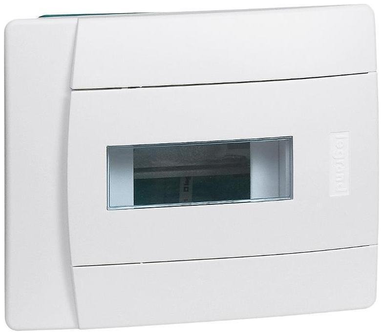 Legrand 601110 Распределительный щиток Practibox скрытого монтажа - IP 40 - IK 07 - 1 рейка - 6 модулей