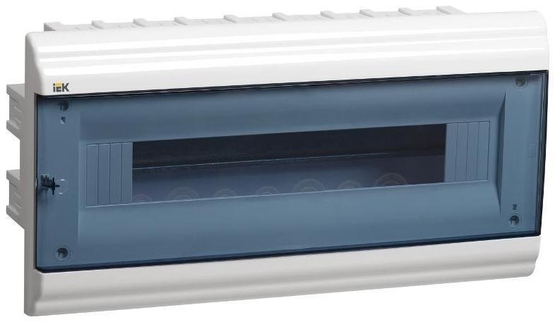 IEK MKP82-V-18-41-10 Корпус пластиковый встраиваемый на 18 модулей ЩРВ-П-18 IP41 (210х414х102мм) PRIME [в упаковке 10, цена за 1 шт]