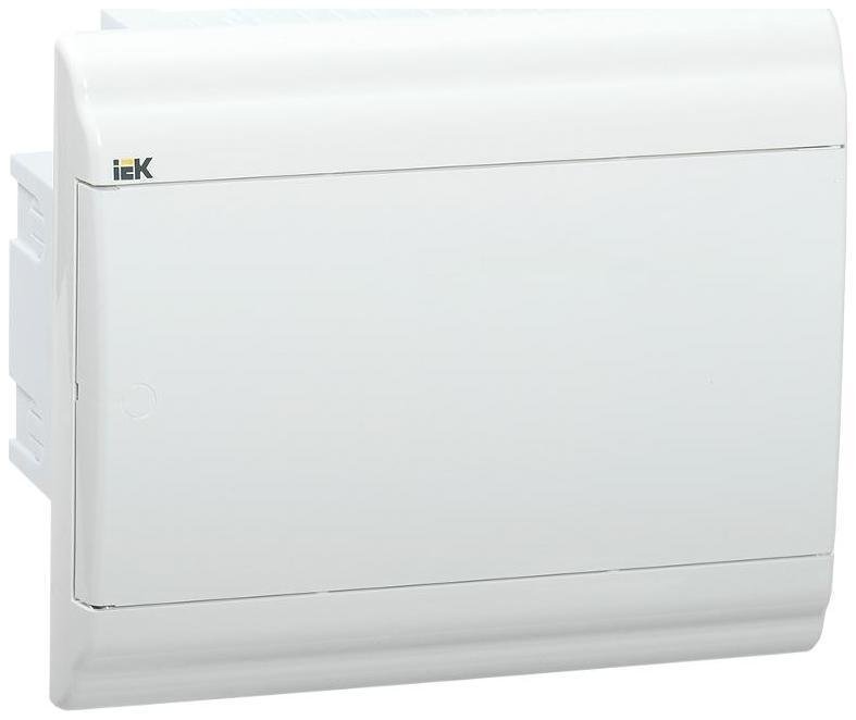 IEK MKP82-V-09-WD-41-20 Корпус пластиковый встраиваемый на 9 модулей ЩРВ-П-9 IP41 (210х252х102мм) PRIME белая дверь [в упаковке 20, цена за 1 шт]