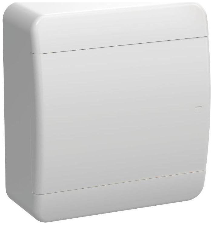 IEK TF5-KP13-N-08-41-K01-K01 Корпус пластиковый навесной на 8 модулей ЩРН-П-8 IP41 белая дверь TEKFOR