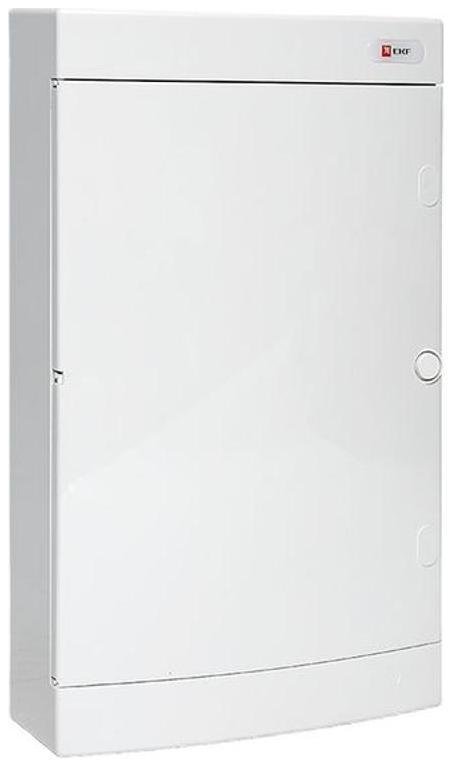 EKF ux-3x12-nw Щит распределительный навесной "Unix" белая дверь 3х12 модулей IP41 PROxima