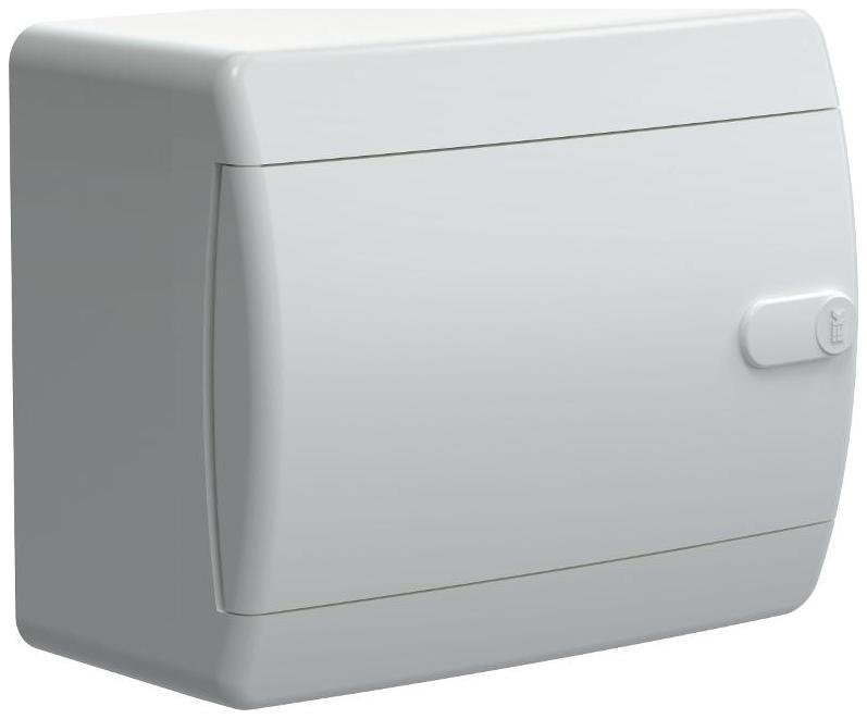 IEK UIC-KP13-N-06-41-K01 Корпус пластиковый навесной на 6 модулей ЩРН-П-6 IP41 белая дверь UNION Compact