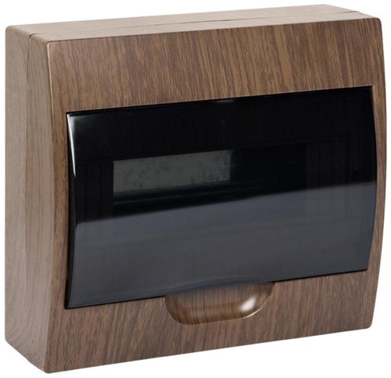 EKF pb40-n-10-dark Щит распределительный навесной ЩРН-П-10 темное дерево IP41 PROxima