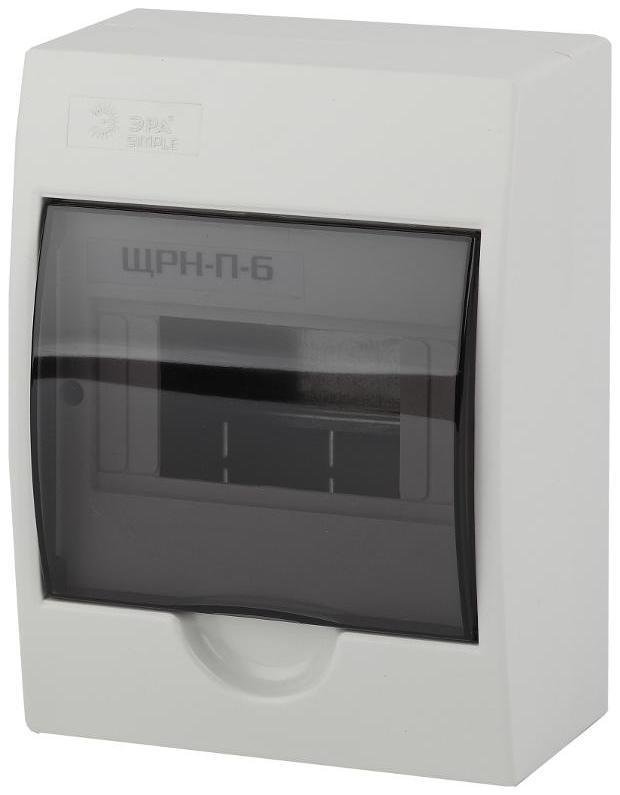 Эра Б0041522 Бокс пластиковый навесной ЩРН-П-06 6 мод. SIMPLE