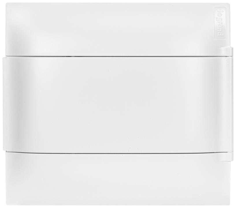 Legrand 134568 Practibox S Пластиковый щиток Встраиваемый (в полые стены) 1X8 Белая дверь
