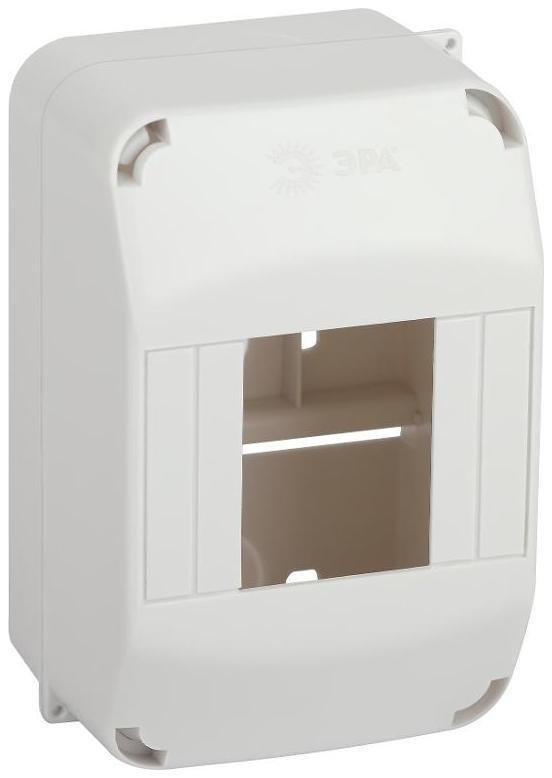 Эра Б0062282 Корпус пластиковый навесной SIMPLE КМПн 1/4 IP20 белый