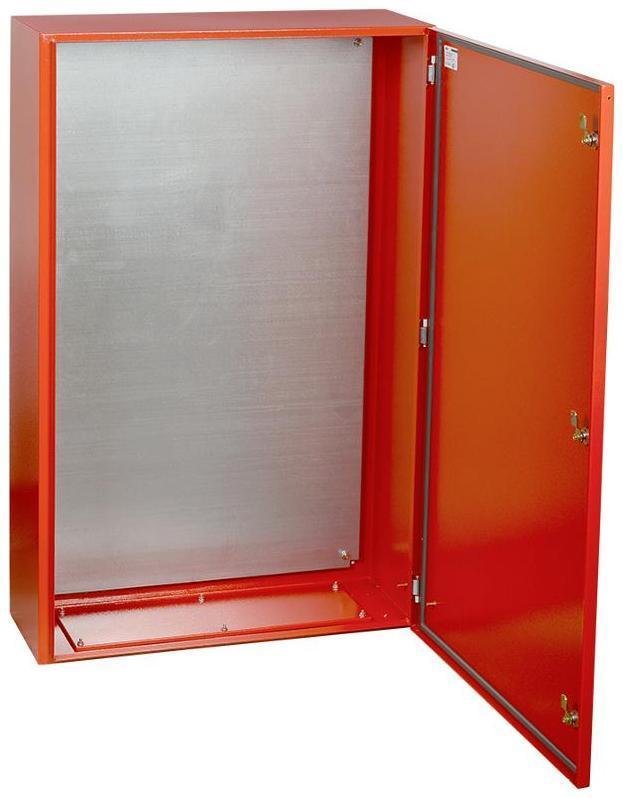 IEK IND-YKM40-06-54 Щит с монтажной панелью ЩМП-6-0 IP54 У2 RAL 3020 (1200х750х300м) красный