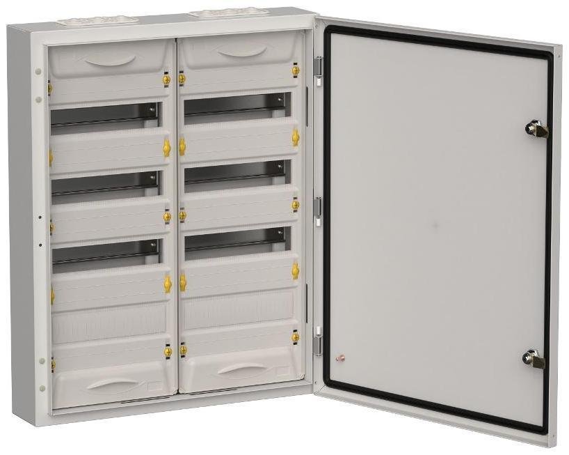 IEK TI5-50-N-2X048-54-7035 TITAN 5 Корпус металлический ЩРн-96 (2х48) 710х570х140 IP54 серый