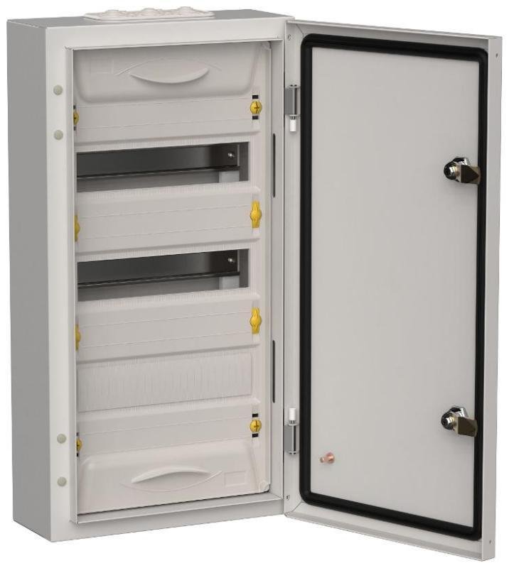 IEK TI5-50-N-036-54-7035 TITAN 5 Корпус металлический ЩРн-36 (1х36) 585х310х140 IP54 серый