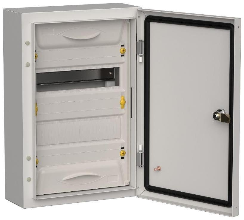 IEK TI5-50-N-024-54-7035 TITAN 5 Корпус металлический ЩРн-24 (1х24) 460х310х140 IP54 серый