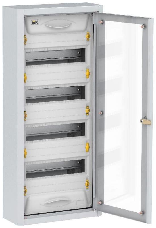 IEK MKM16-N-048-31-Z-U TITAN 5 Корпус металлический ЩРн-48 прозрачная дверь IP31 УХЛ3 (710х310х130мм)