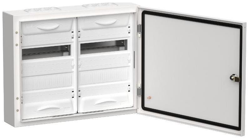 IEK TI5-50-N-2X024-54 TITAN 5 Корпус металлический ЩРн-48 (2х24) 460х570х140 IP54 белый