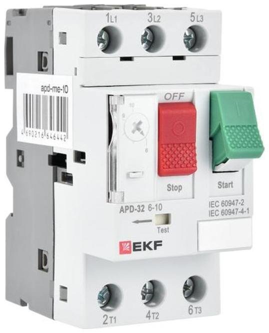 EKF apd-me-2.5 Автомат пуска двигателя АПД-32 1,6-2,5А EKF