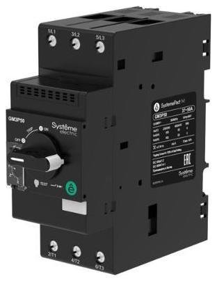 Systeme Electric GM3P25 АВТ.ВЫКЛ.ЗАЩ.ДВ. GM3P 17-25A КОМБ.РАСЦЕПИТЕЛЬ ПОВ.РУК. ВИНТ.ЗАЖ. (GV3P25)
