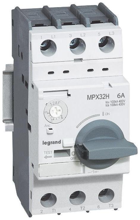 Legrand 417335 Автоматический выключатель для защиты электродвигателей MPX3 T32H 32A 50kA