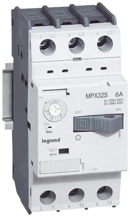 Legrand 417312 Автоматический выключатель для защиты электродвигателей MPX3 T32S 17A 20kA
