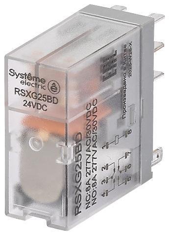 Systeme Electric RSXG25BD Реле 8A 2CO 24VDC