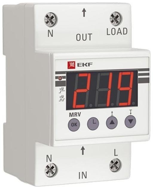 EKF MRV-50A Реле напряжения с дисплеем MRV 50A PROxima