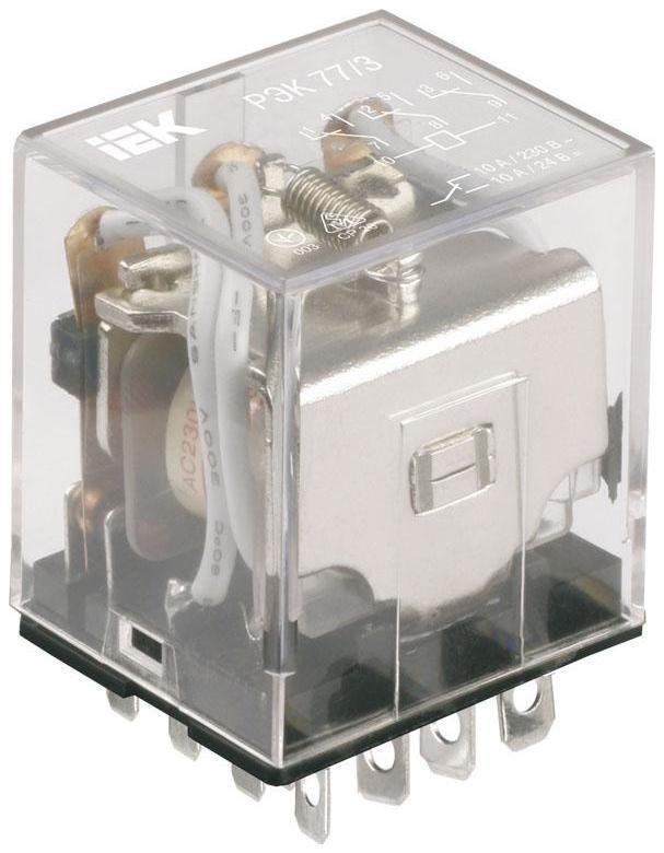 IEK RRP10-3-10-220A Реле РЭК77/3(LY3) 10А 220В АC