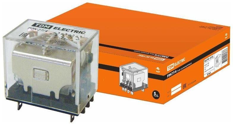TDM electric SQ0701-0032 Реле РЭК77/4 10А 110В DC [в упаковке 20, цена за 1 шт]