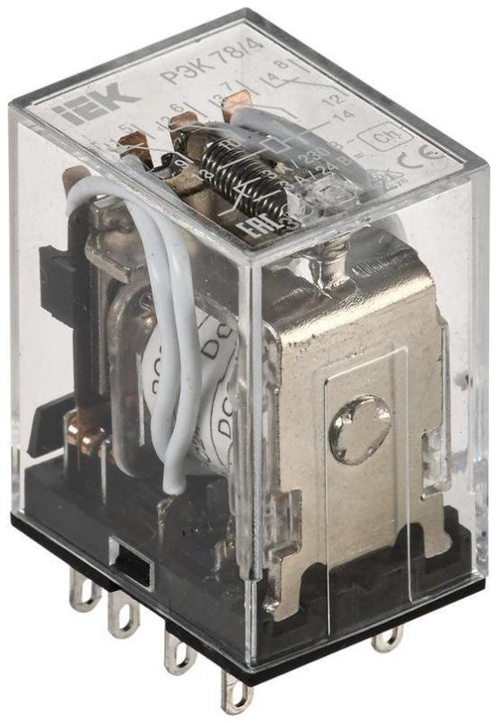 IEK RRP20-4-03-024D Реле РЭК78/4(MY4) 3А 24В DC
