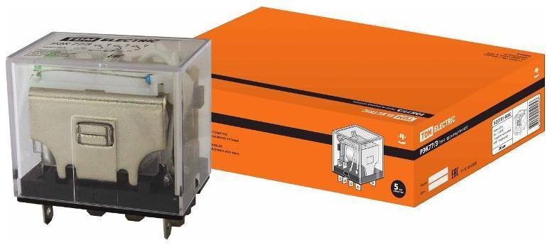 TDM electric SQ0701-0050 Реле РЭК77/3 с инд. 10А 12В AC [в упаковке 20, цена за 1 шт]