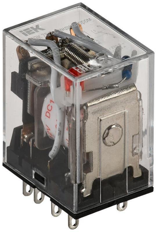 IEK RRP20-3-05-012D-LED Реле РЭК78/3(MY3) с индикацией 5А 12В DC [в упаковке 20, цена за 1 шт]