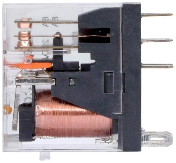 DKC IR-24DC-2CO Одиночное реле, 2 перекидных контакта, 24 В DC [в упаковке 20, цена за 1 шт]