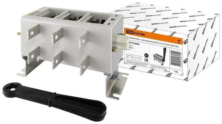 TDM electric SQ0718-0050 Выключатель - разъединитель ВР32-31А 70220 100А