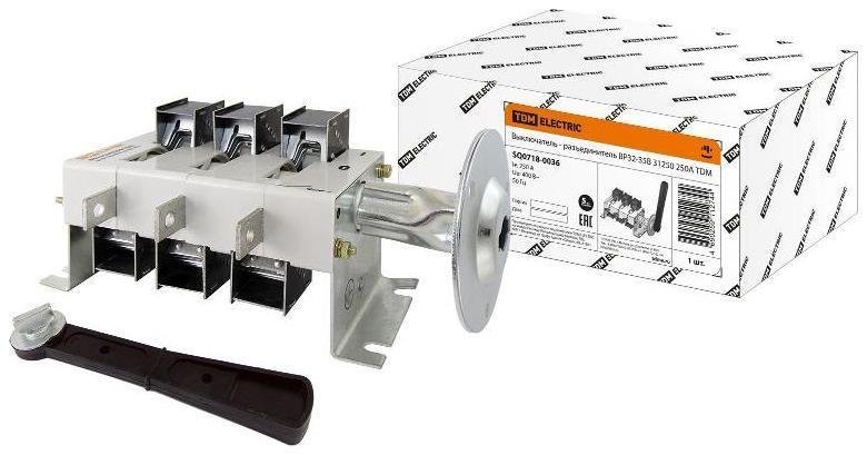 TDM electric SQ0718-0036 Выключатель - разъединитель ВР32-35В 31250 250А