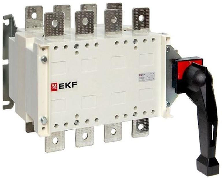 EKF pscs-400-4 Рубильник-переключатель 400A 4P c рукояткой управления для прямой установки PowerSwitch