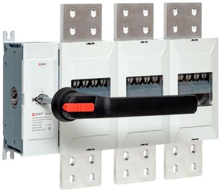 EKF psds-3150-3 Рубильник-выключатель 3150A 3P c рукояткой управления для прямой установки PowerSwitch
