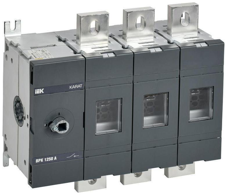 IEK KA-VR10-3-1250 KARAT Выкл-разъед. ВРК без рукоятки 3P 1250А