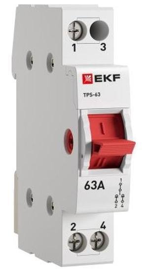 EKF TPS163 Трехпозиционный переключатель ТПС-63 1P 63А
