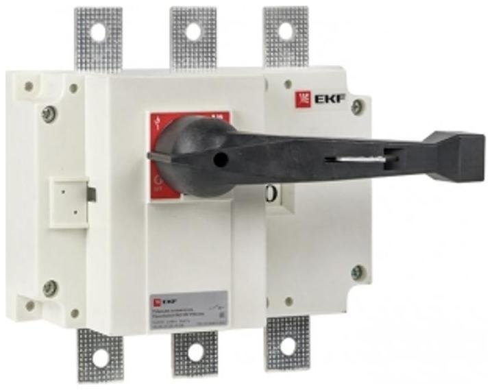 EKF psds-400-3 Рубильник-выключатель 400A 3P c рукояткой управления для прямой установки PowerSwitch