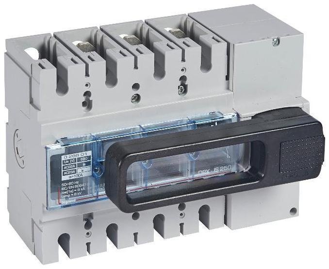 Legrand 026601 Выключатель-разъединитель 3П DPX-IS 250 100A прям