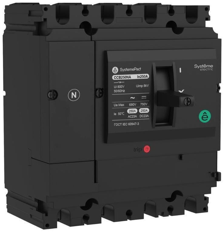 Systeme Electric SPC100100NA4DF ВЫКЛЮЧАТЕЛЬ-РАЗЪЕДИНИТЕЛЬ SPC100 4P NA 100A